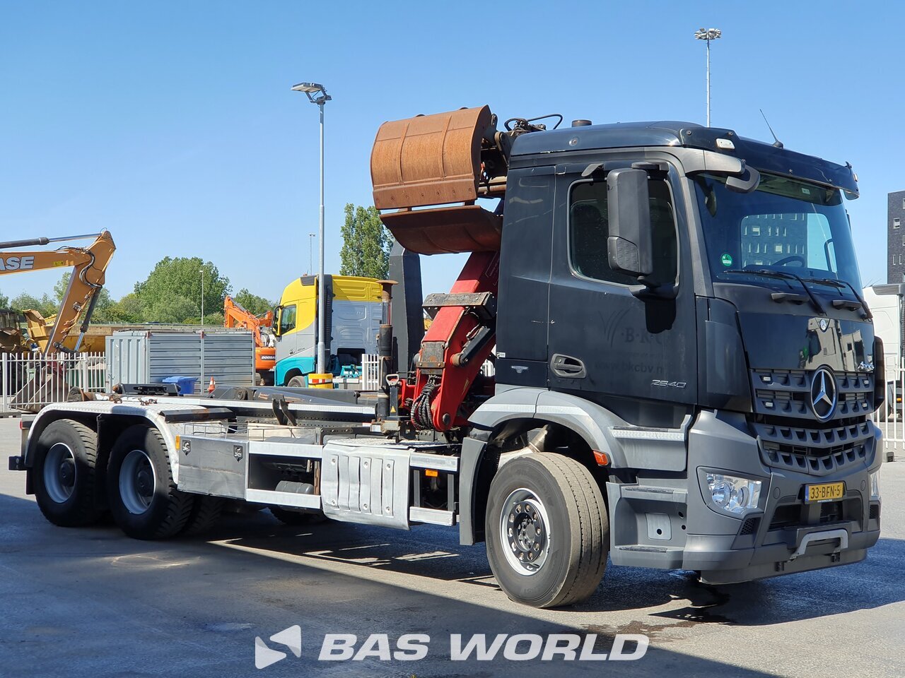 Other : Mercedes Arocs 2840 Камиони с кран с кука