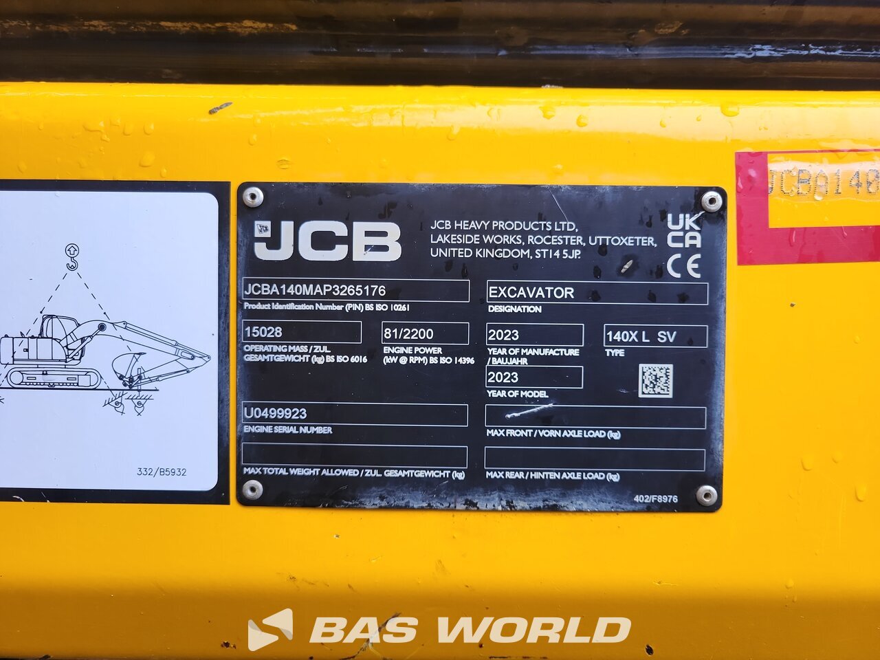 Other : JCB 140X L SV raupenbagger