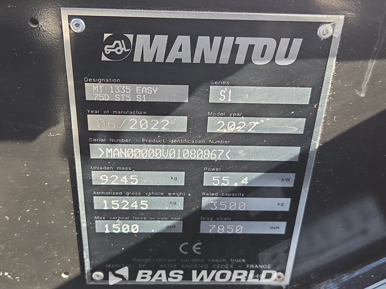 Other : Manitou MT1335 Teleskoplæsser