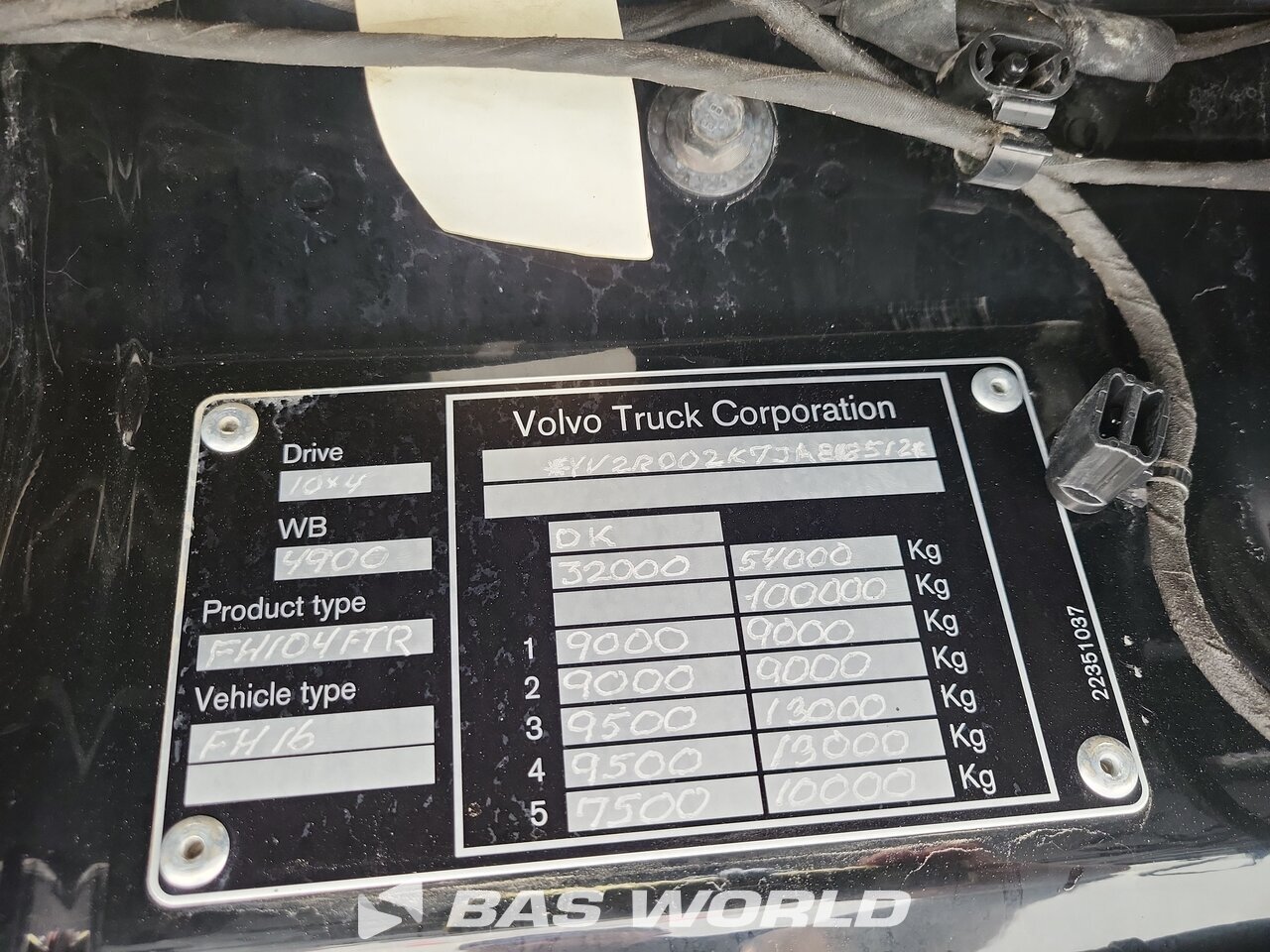 Other : Volvo FH16 650 Ciężarówka burtowa