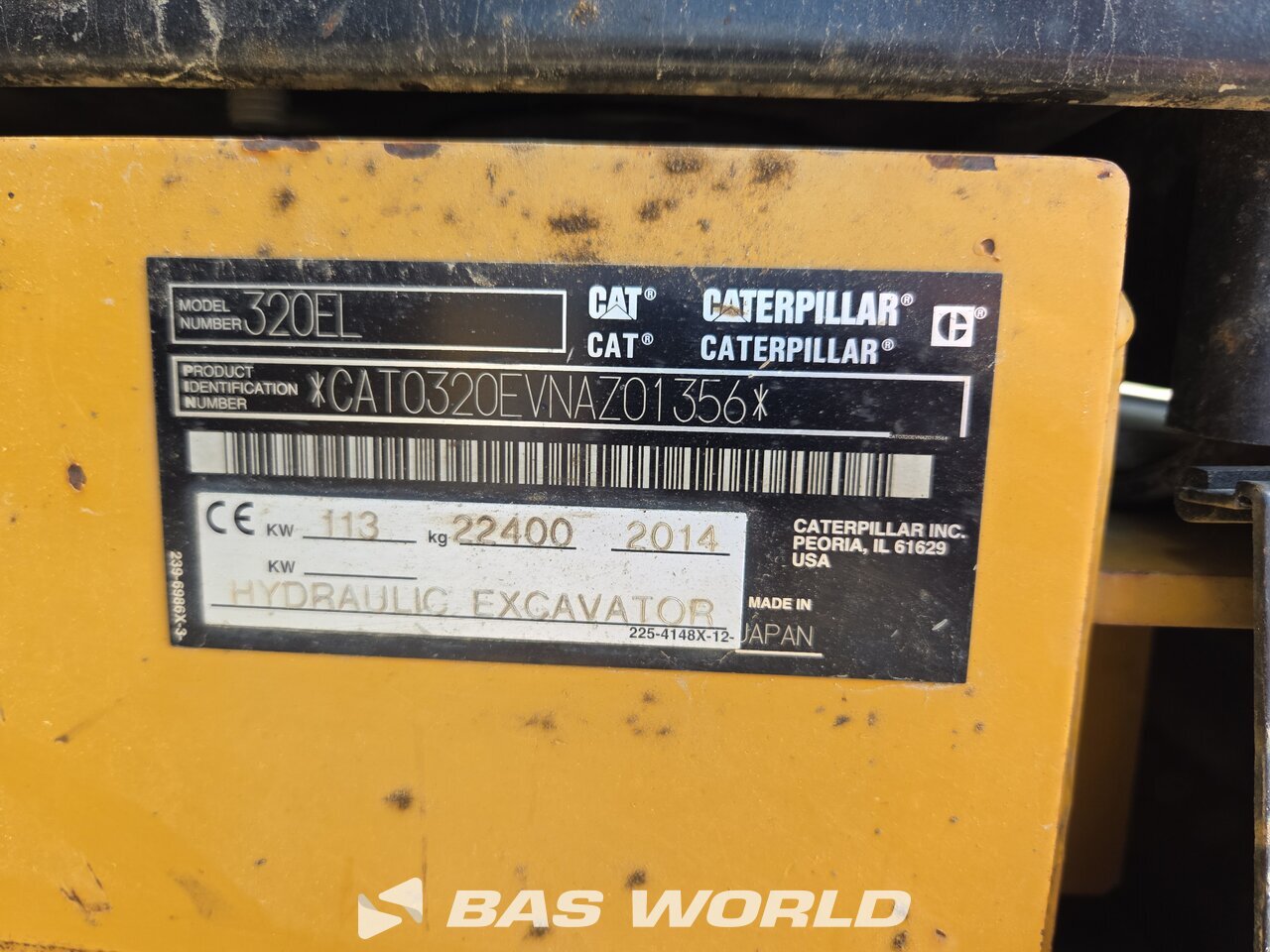 Other : Caterpillar 320 E L حفارة مجنزرة