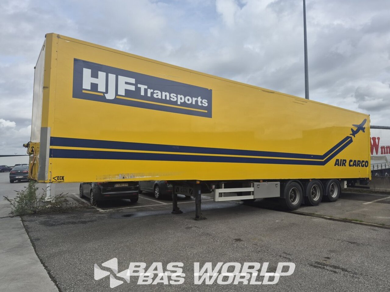 Other : Van Eck DT Closed Box semi trailer