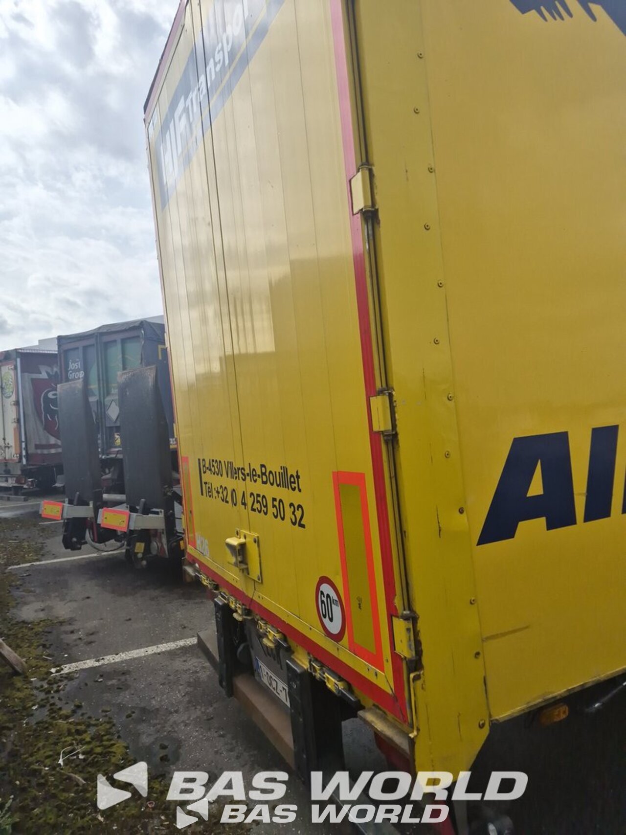 Other : Van Eck DT Closed Box semi trailer