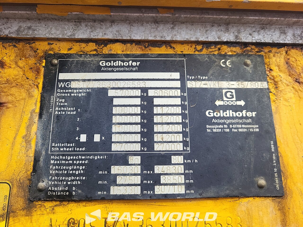 Other : Goldhofer Lavetti