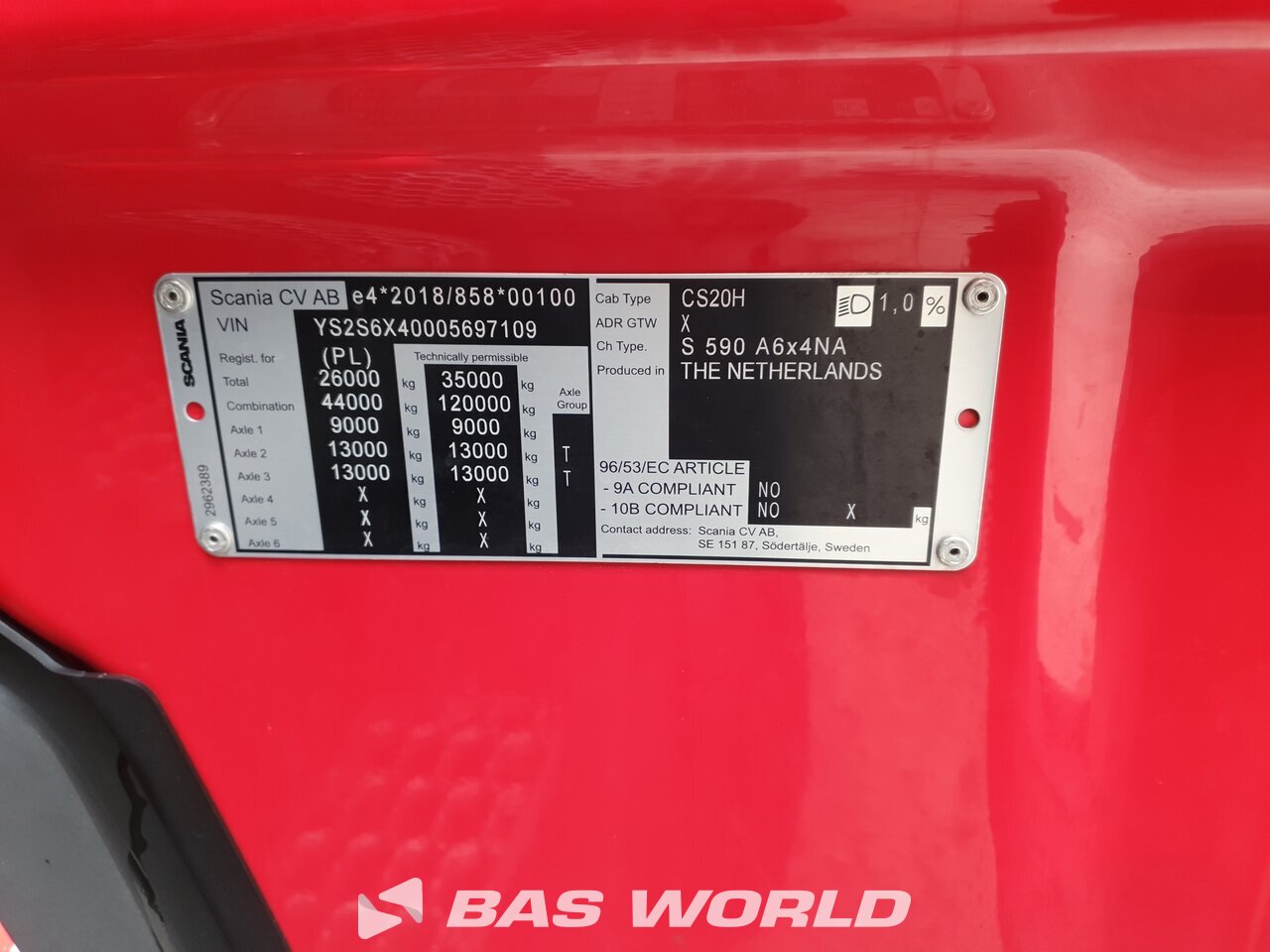 Other : Scania S590 Dragbil