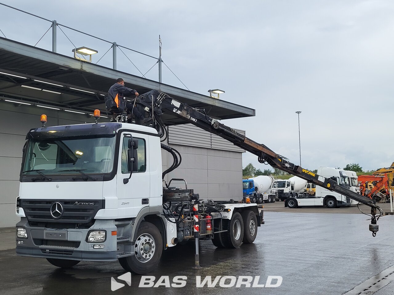 Other : Mercedes Actros 2541 Koukkulava kuorma-auto