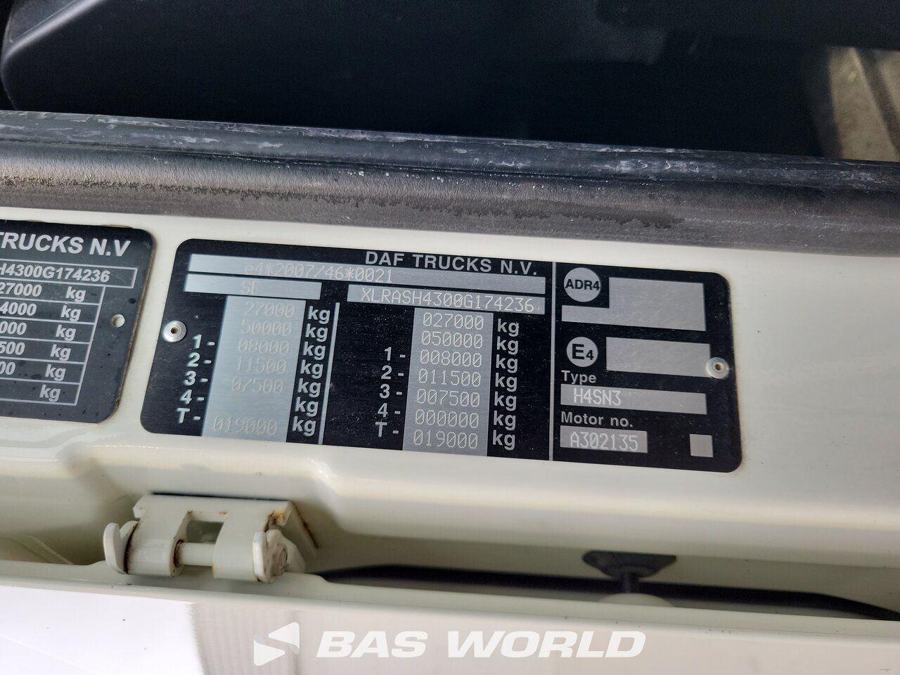 Other : DAF XF 530 Chassi lastbil