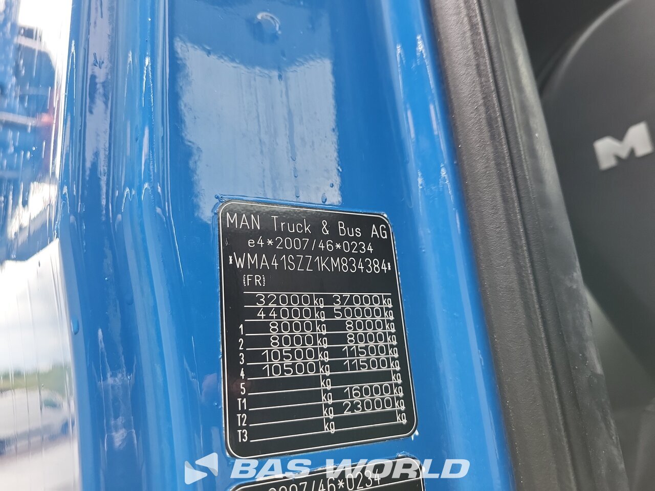 Other : MAN TGS 35.500 Wywrotka ciężarówka
