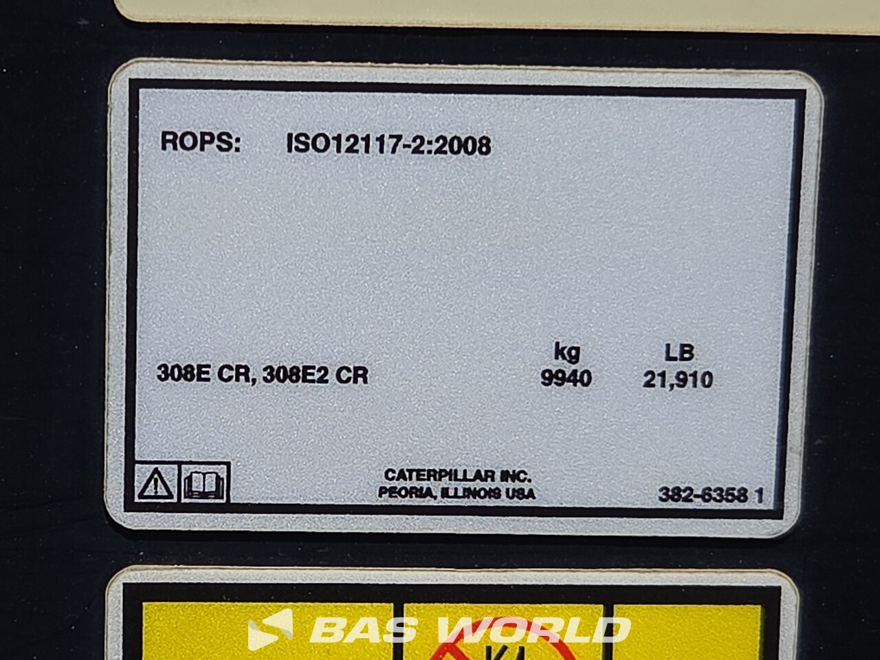 Other : Caterpillar 308 E2 CR Minigrävare
