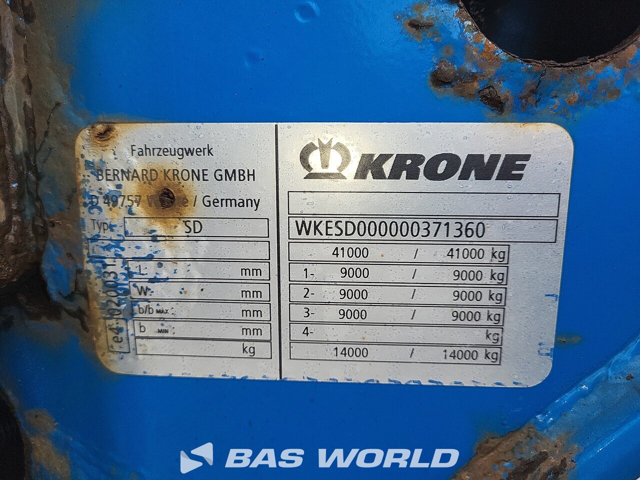 Other : Krone Semirreboque chassi para contêiner