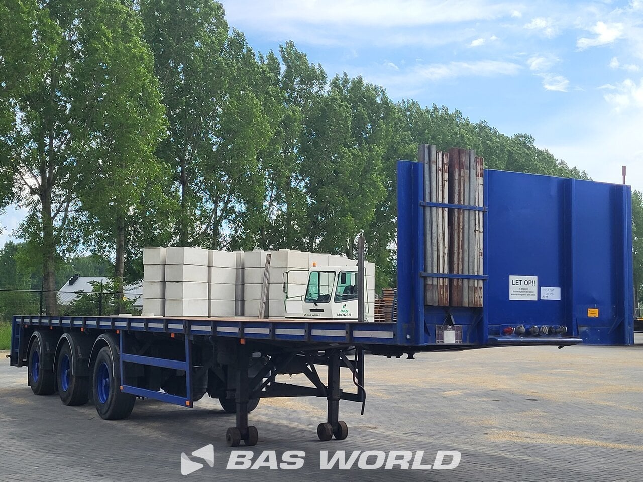 Other : Broshuis Flak semitrailer