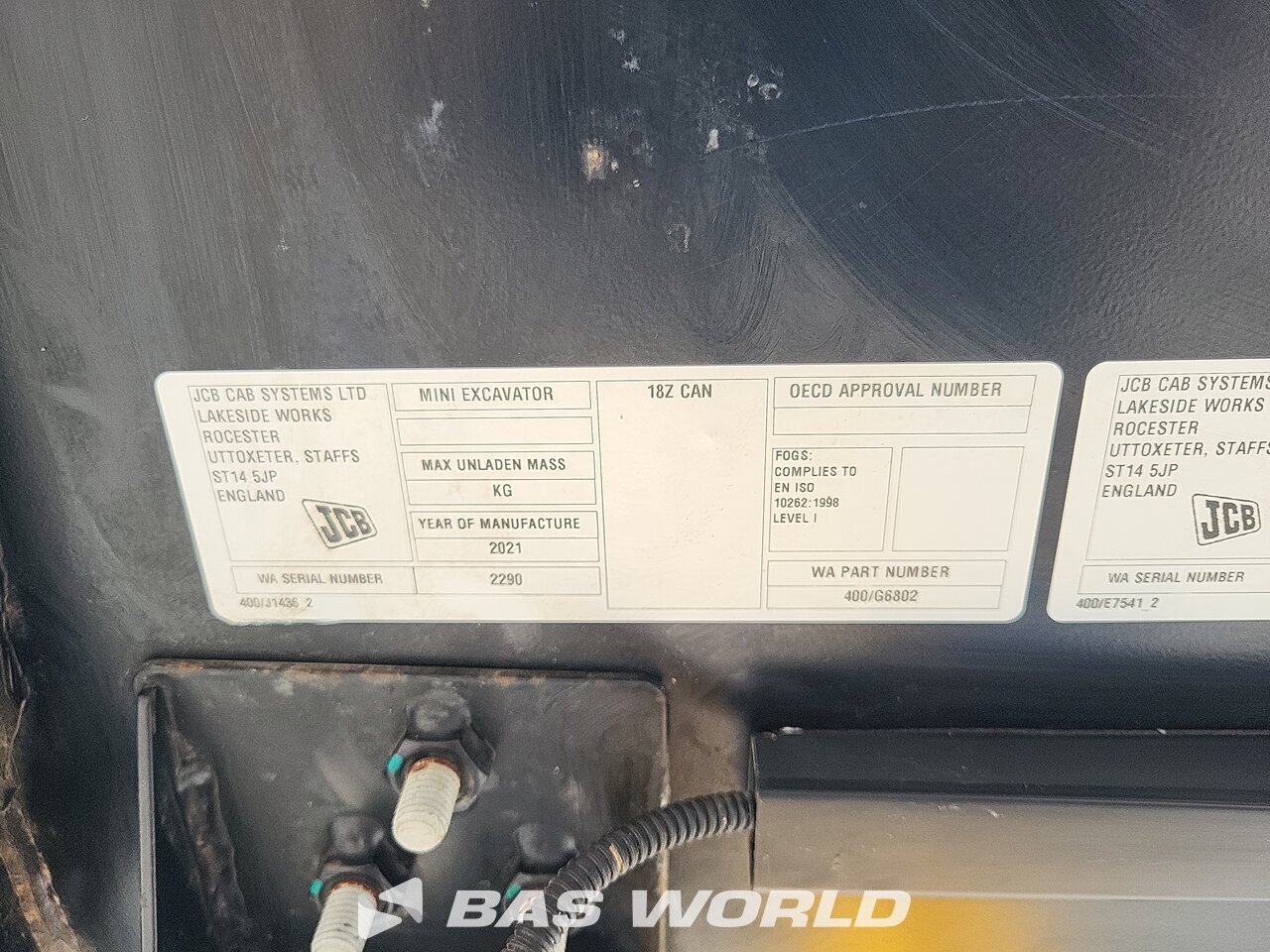 Other : JCB 18Z-1 Mini bager <10t