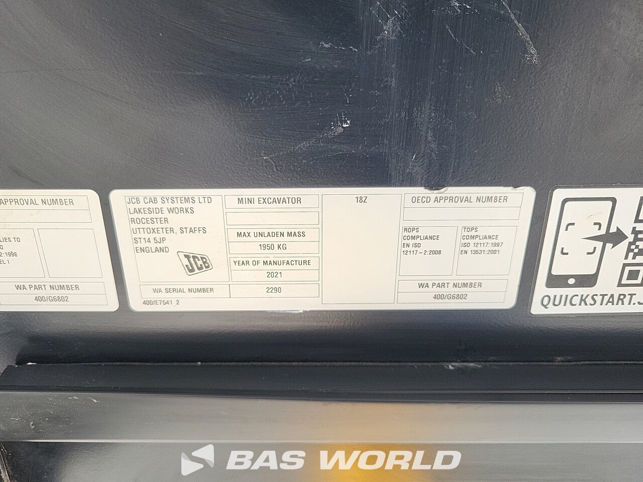Other : JCB 18Z-1 Mini bager <10t