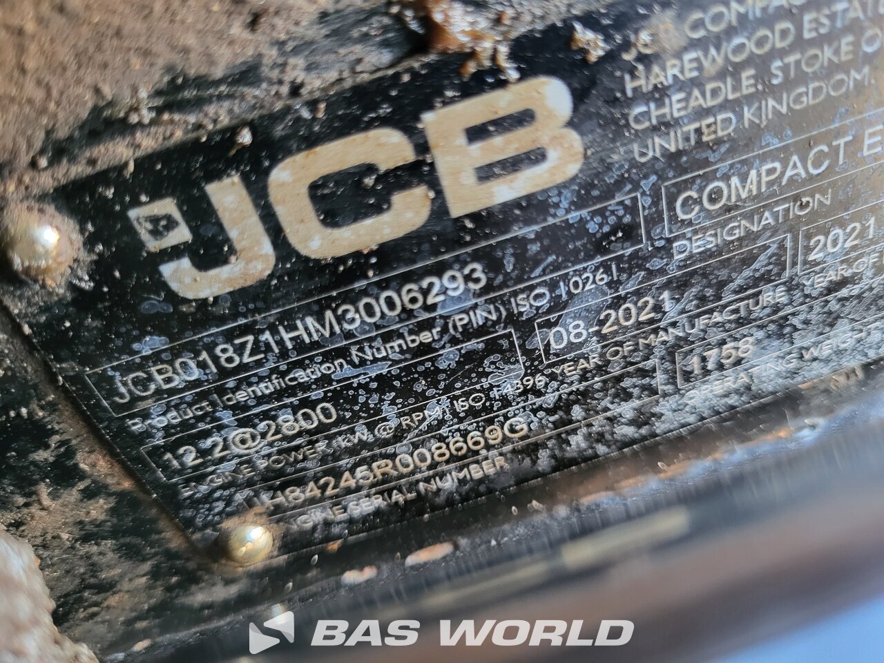 Other : JCB 18Z-1 Mini bager <10t