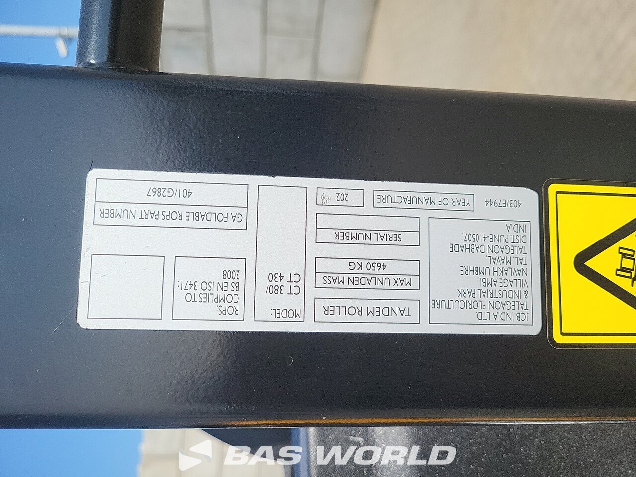 Other : JCB CT430-140 Compactador tandem
