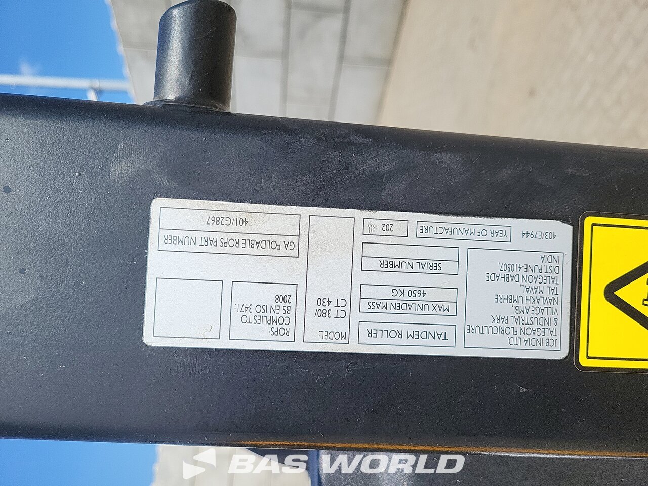 Other : JCB CT430-140 مدحلة ثنائية الاسطوانة