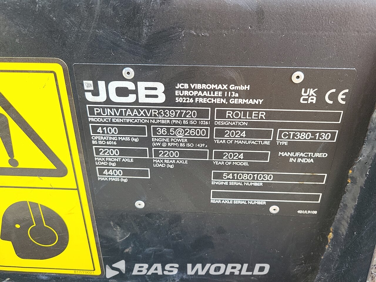 Other : JCB CT 380-130 Compactador tandem