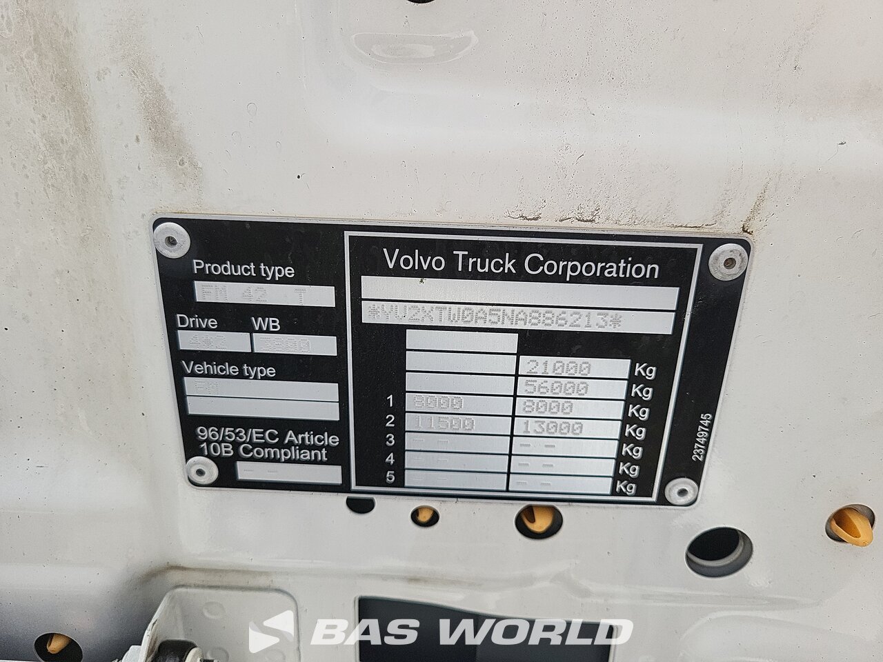 Other : Volvo FM 420 Cap tractor