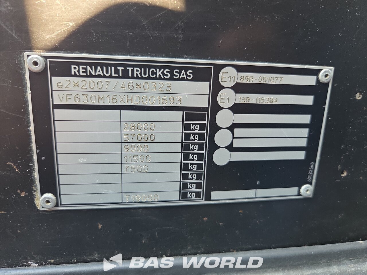 Other : Renault C 380 Бордови камиони