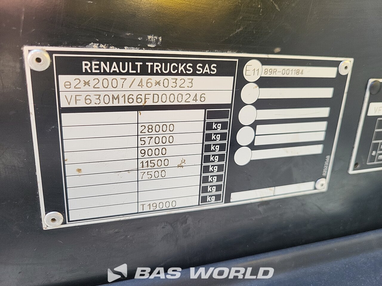 Other : Renault C 380 Planbiler