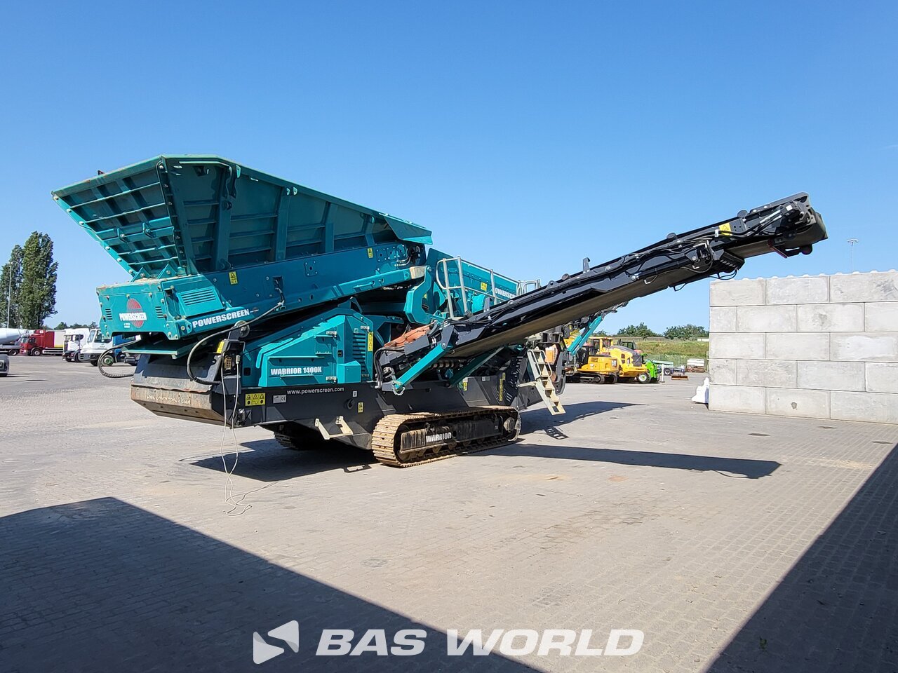 Other : Powerscreen WARRIOR 1400X آلة الغربلة الهزازة