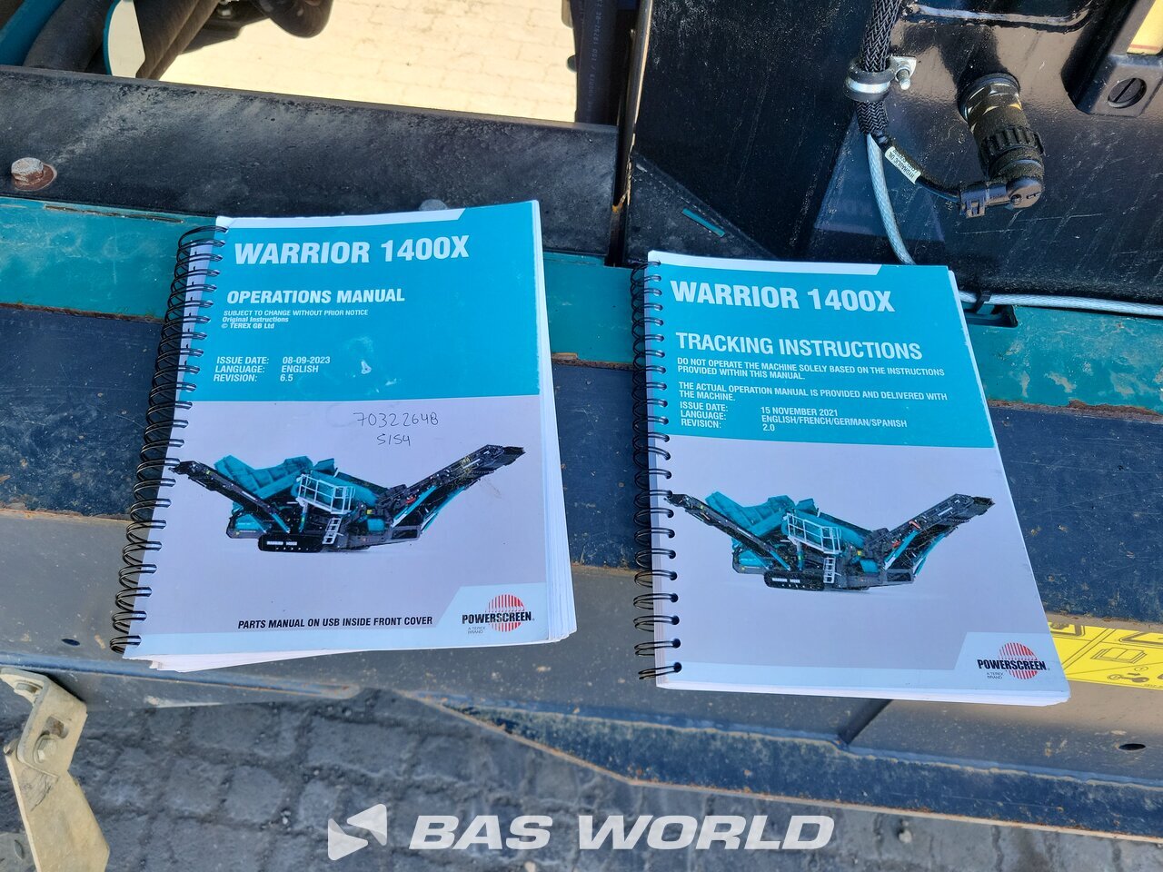 Other : Powerscreen WARRIOR 1400X آلة الغربلة الهزازة
