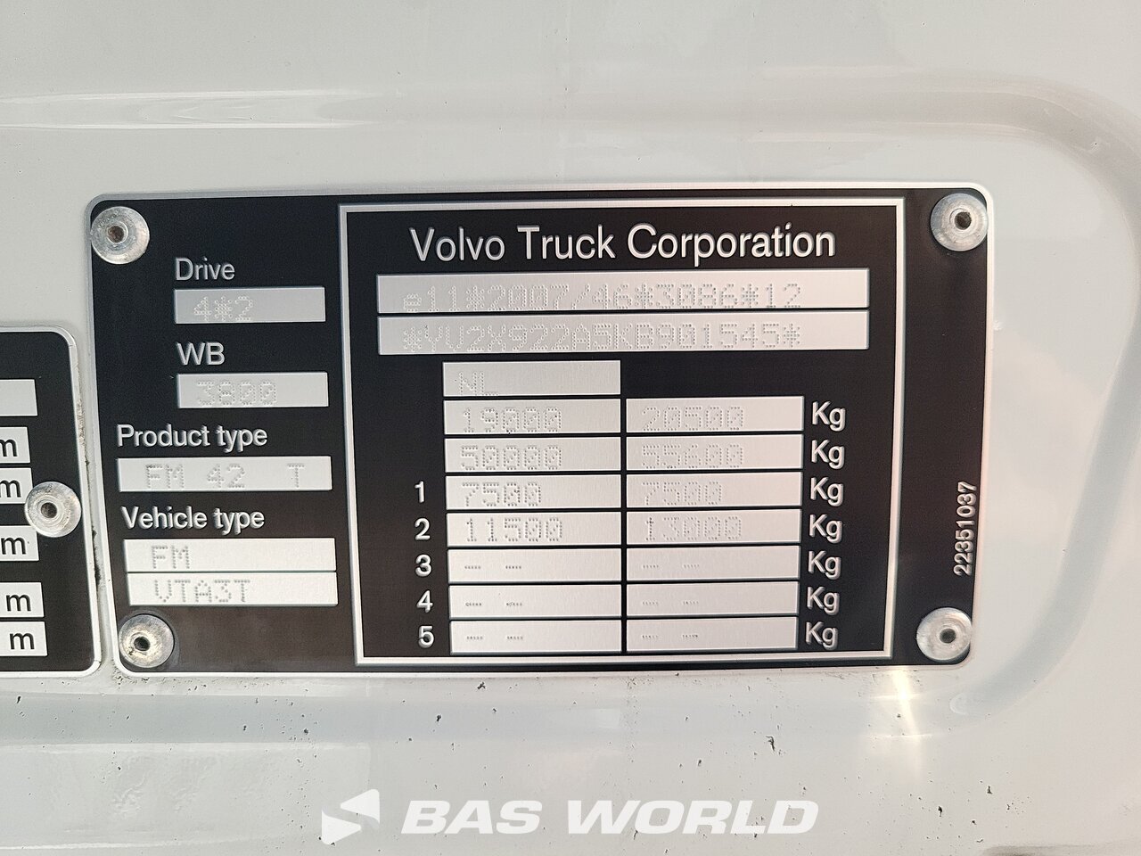 Other : Volvo FM 370 tegljač