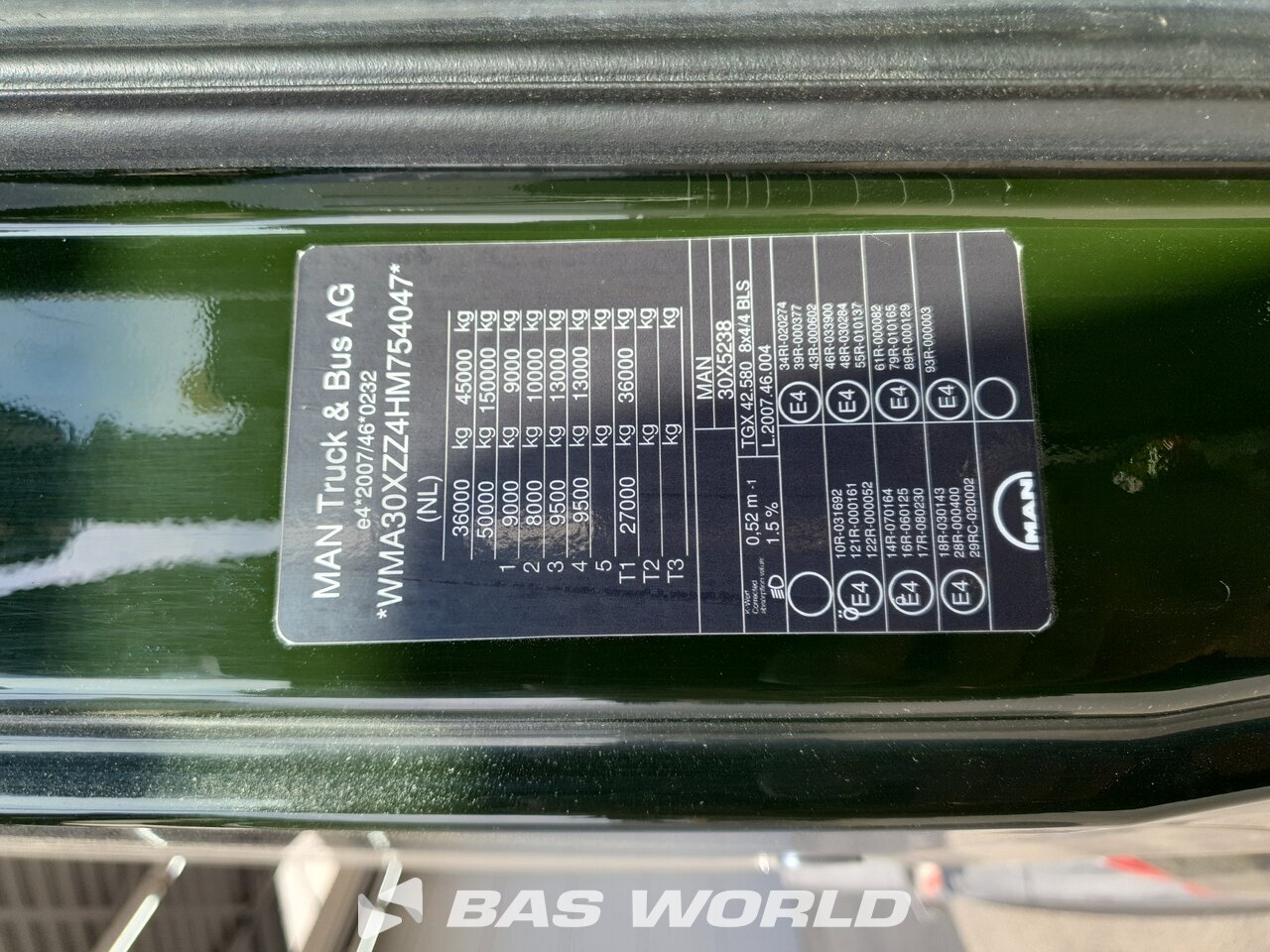 Other : MAN TGX 42.580 Влекач