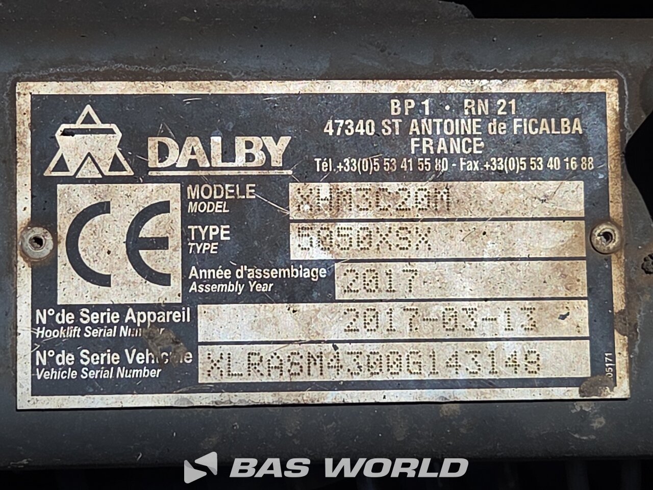 Other : DAF CF 460 Scarrabile Autocarro