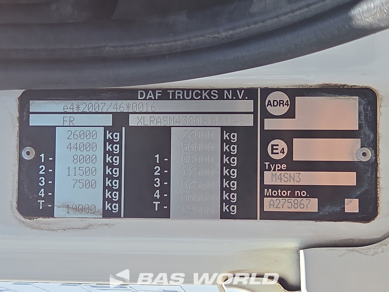 Other : DAF CF 460 Scarrabile Autocarro