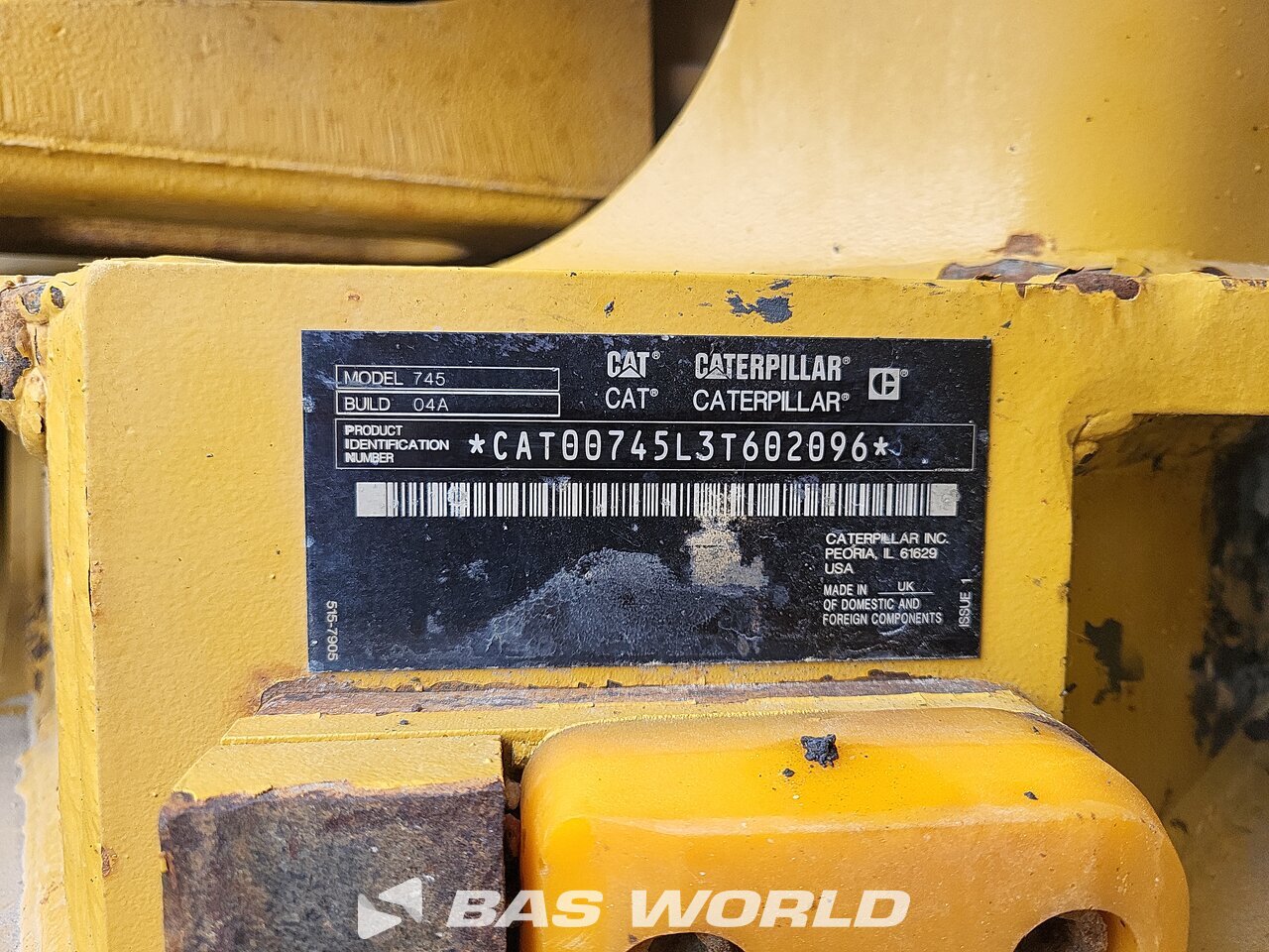 Other : Caterpillar 745 -04A Dump truck