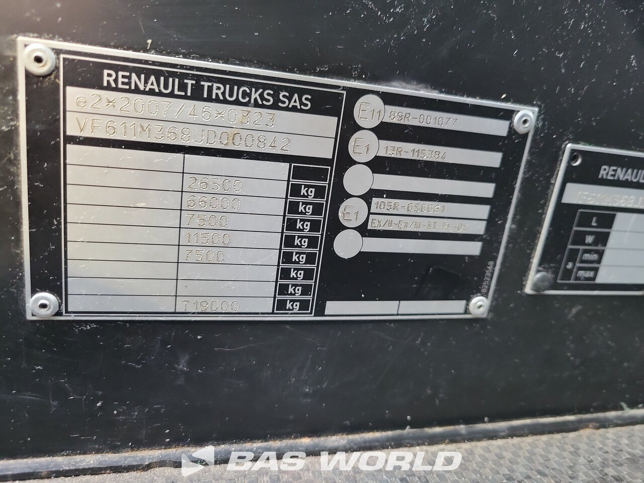 Other : Renault T 440 شاحنات مسطحة