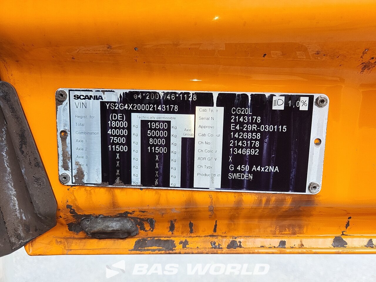 Other : Scania G450 Trekkvogn