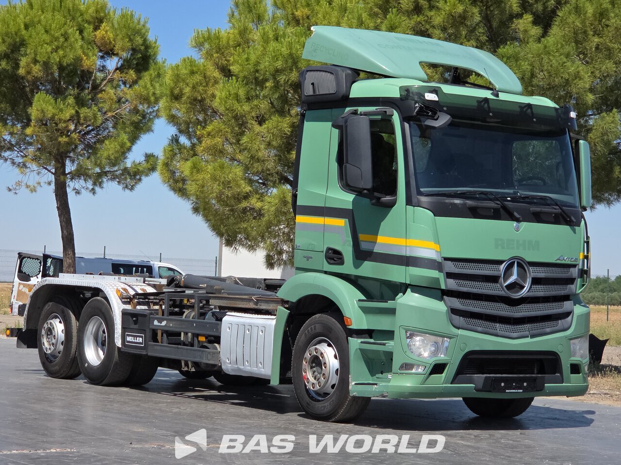Other : Mercedes Antos 2545 Lastbil med kroklyft