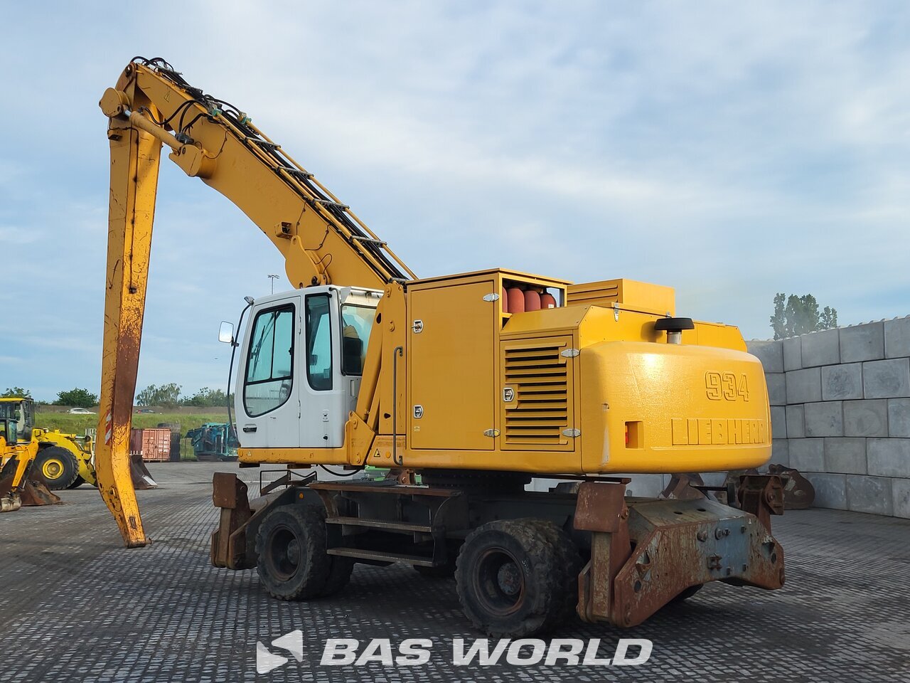 Other : Liebherr A934 مناولات المخلفات مناولات صناعية
