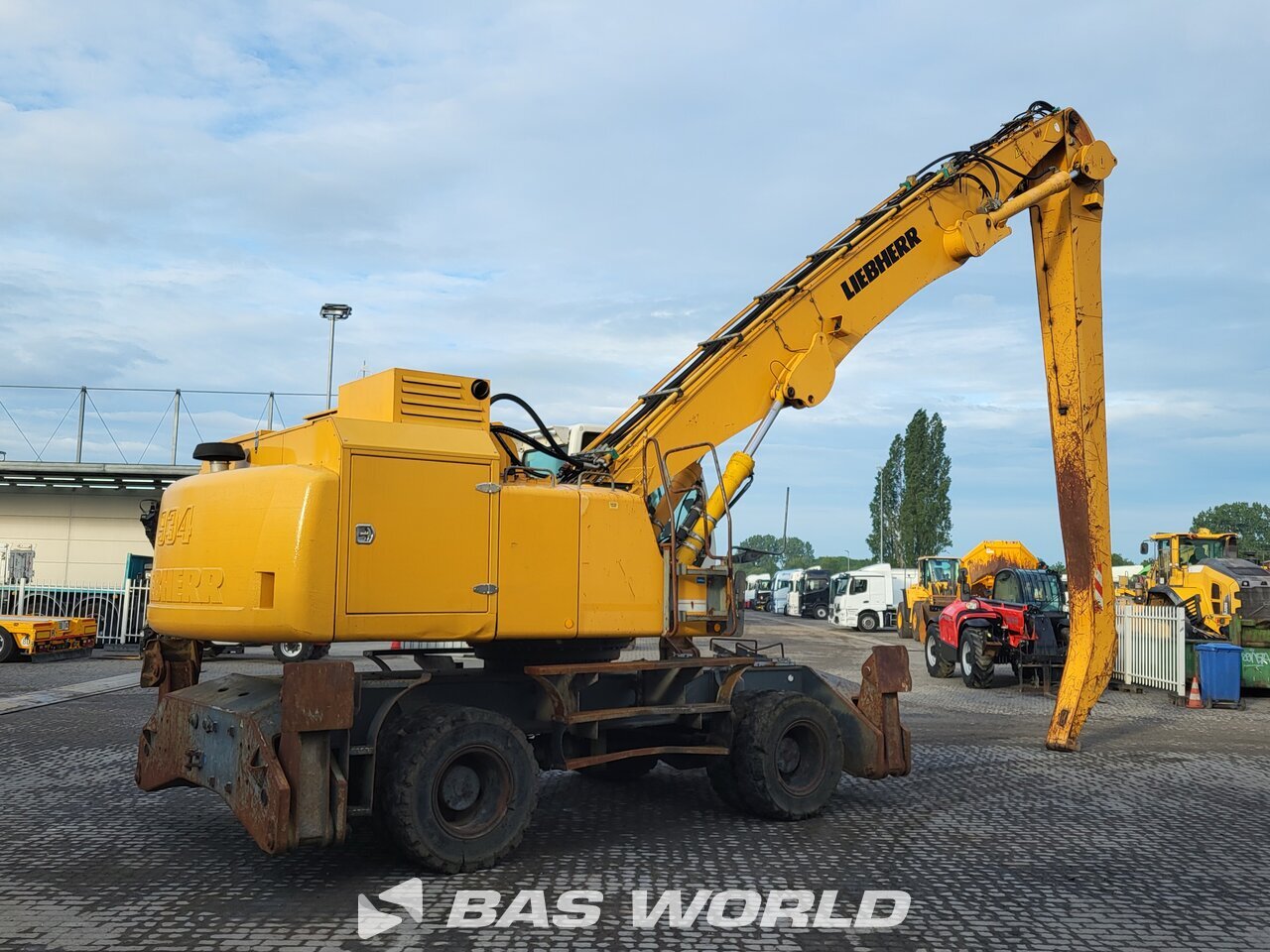 Other : Liebherr A934 مناولات المخلفات مناولات صناعية