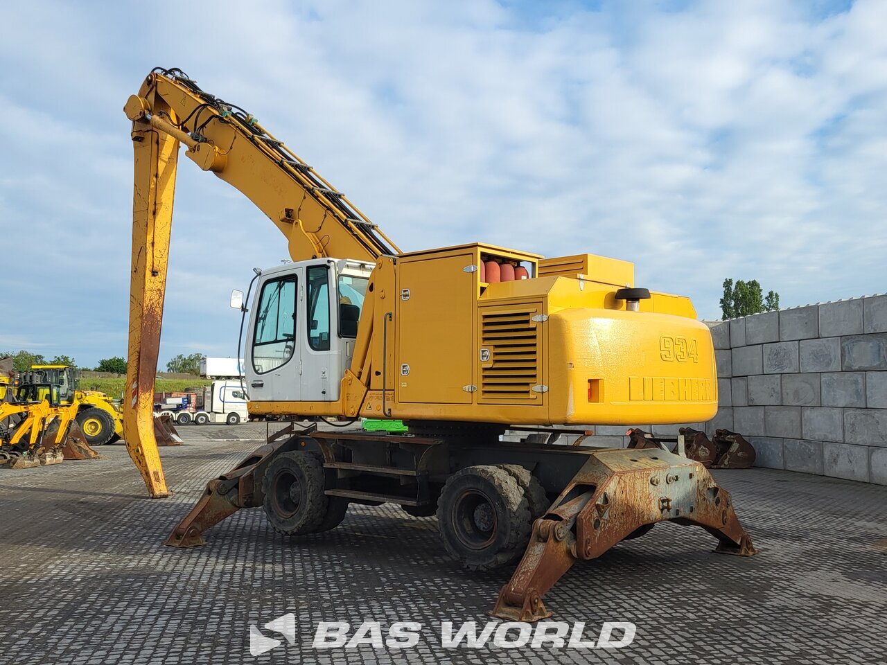 Other : Liebherr A934 مناولات المخلفات مناولات صناعية