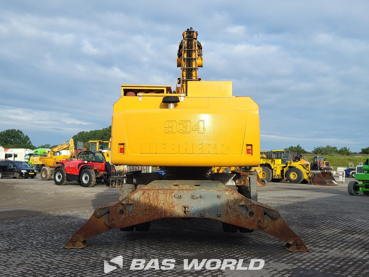 Other : Liebherr A934 مناولات المخلفات مناولات صناعية
