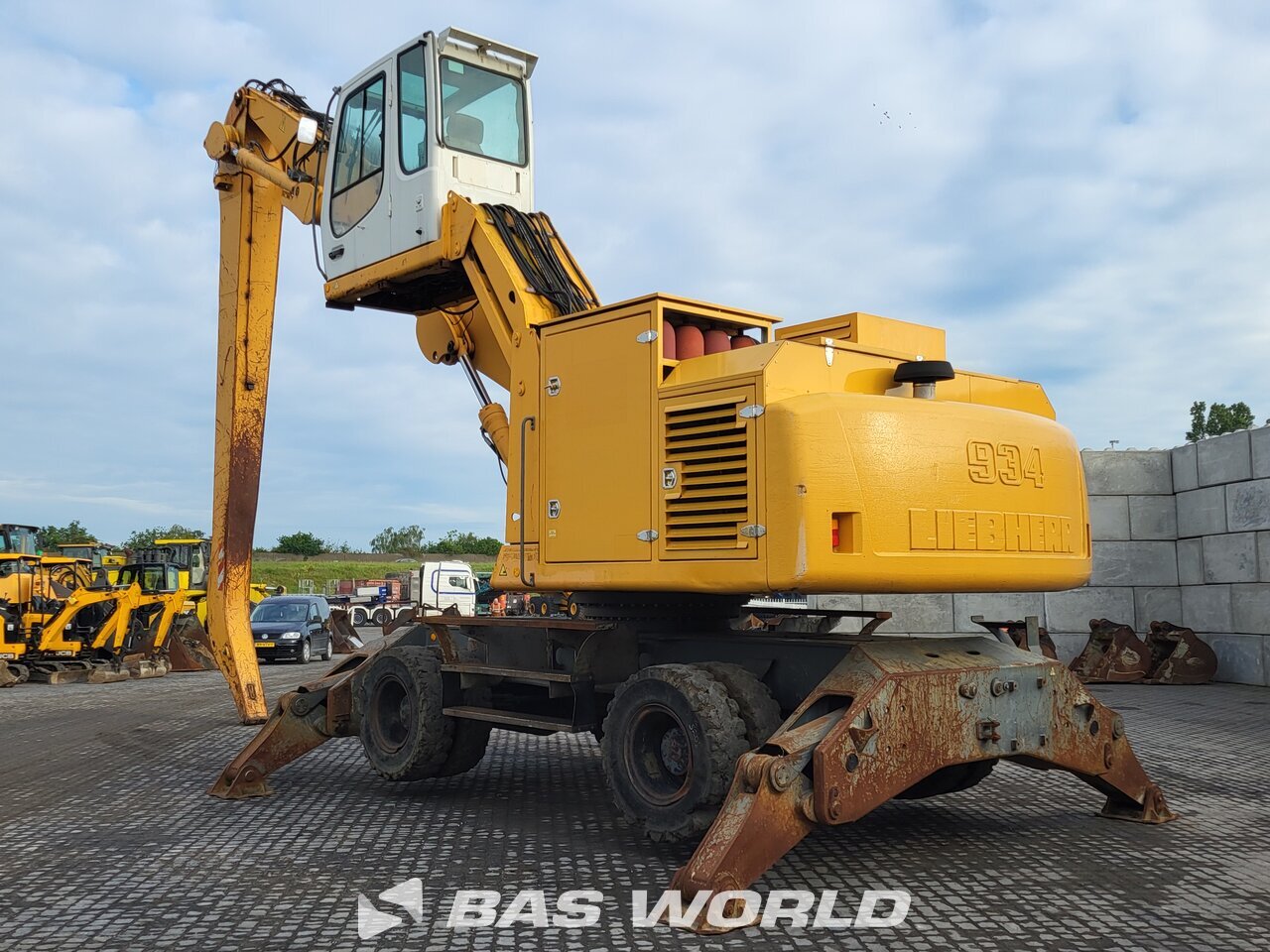 Other : Liebherr A934 مناولات المخلفات مناولات صناعية