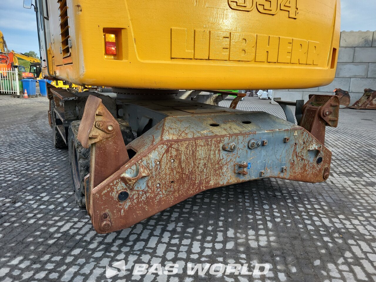 Other : Liebherr A934 مناولات المخلفات مناولات صناعية