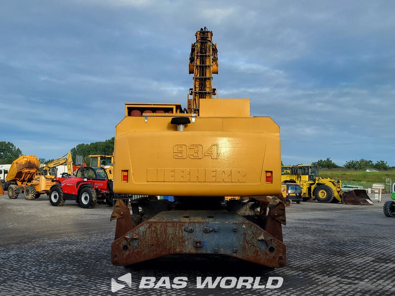 Other : Liebherr A934 مناولات المخلفات مناولات صناعية