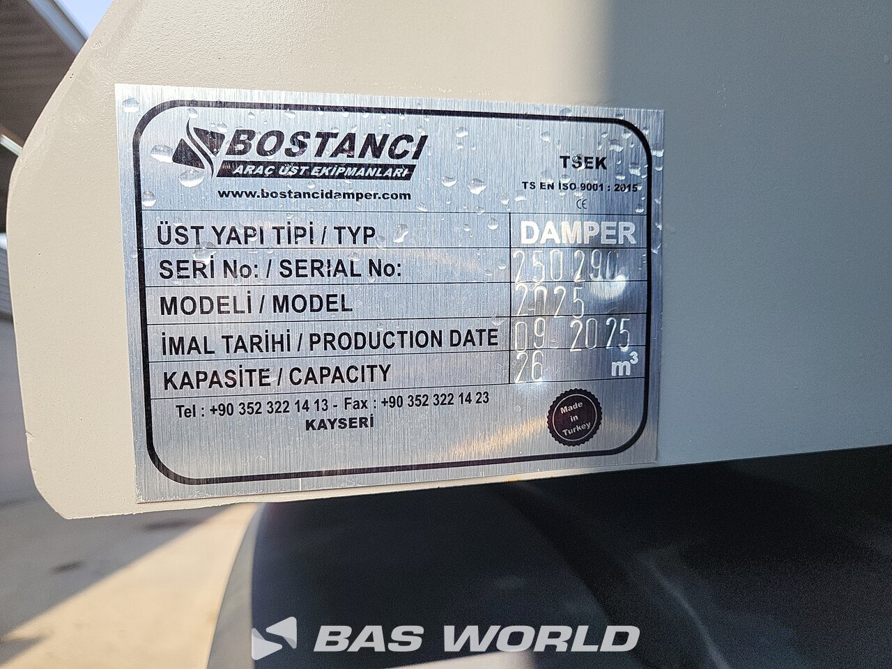Other : MAN TGS 41.480 Tipper