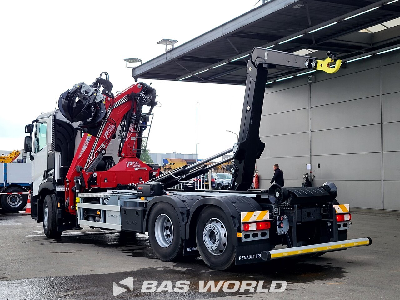 Other : Renault C 480 شاحنة ذات خطاف