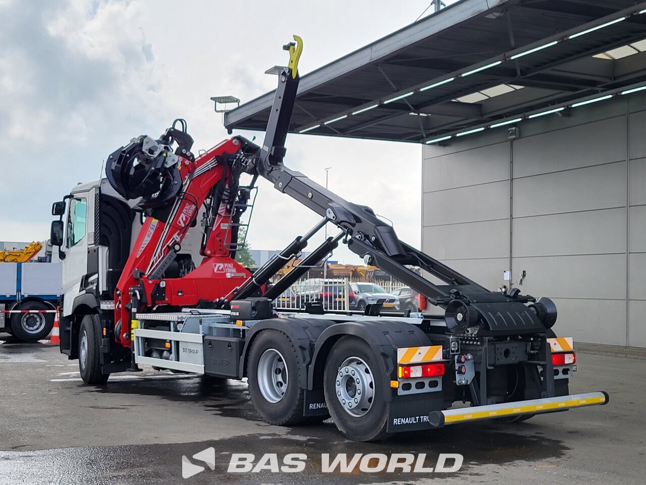 Other : Renault C 480 شاحنة ذات خطاف
