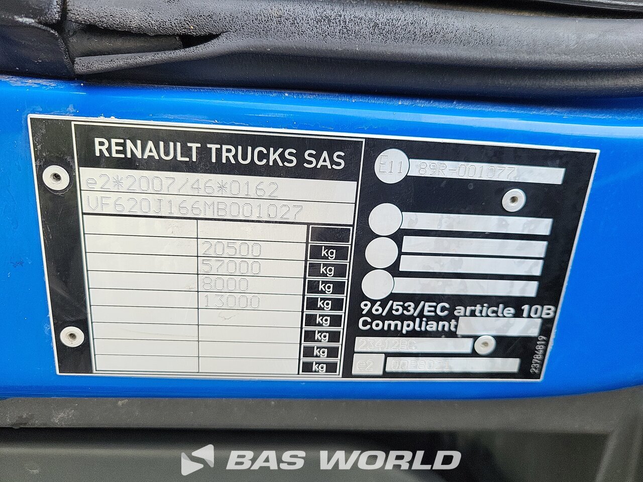 Other : Renault D 380 Planbiler
