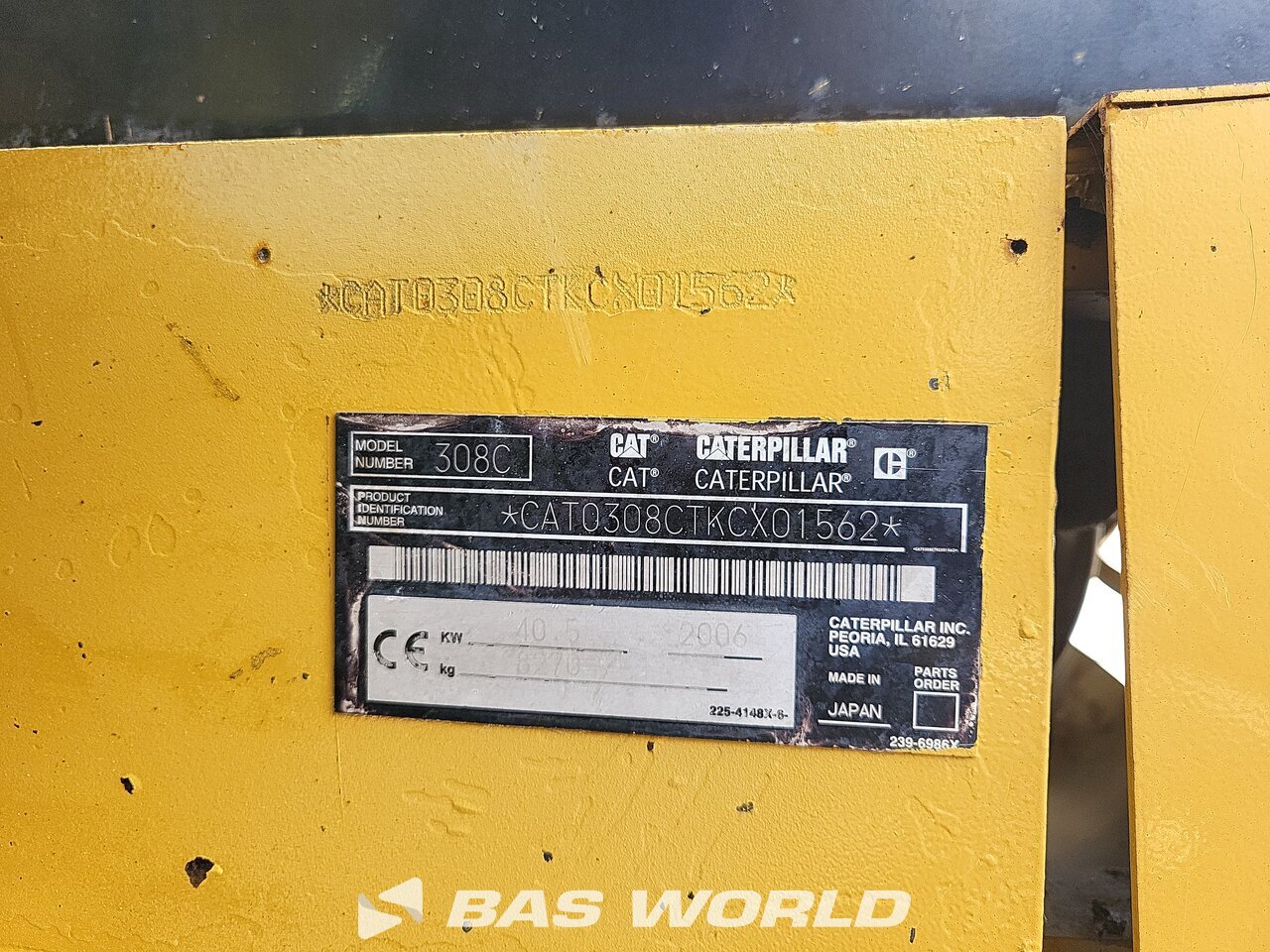 Other : Caterpillar 308 C гусеничный экскаватор