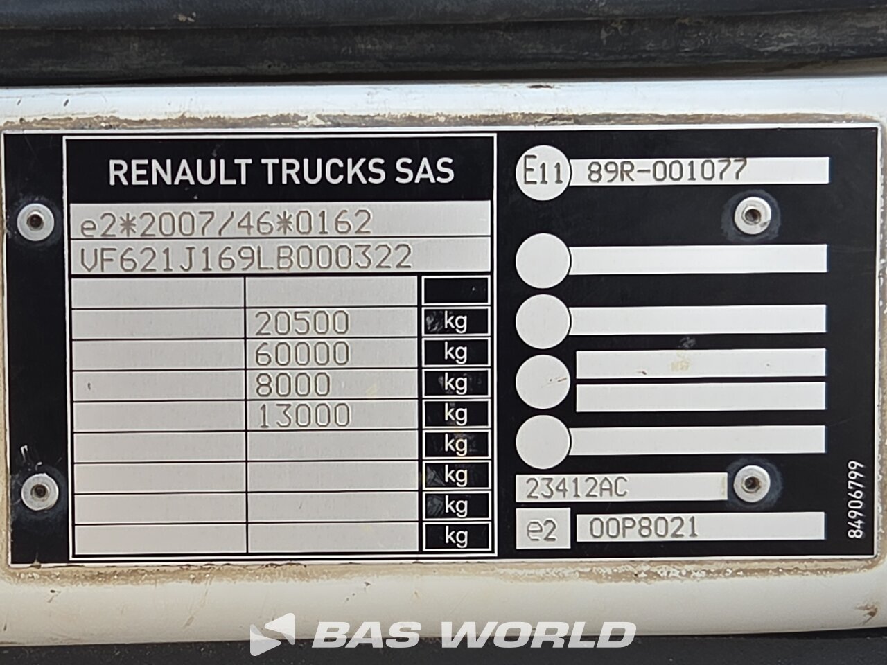 Other : Renault C 430 Caminhão basculante