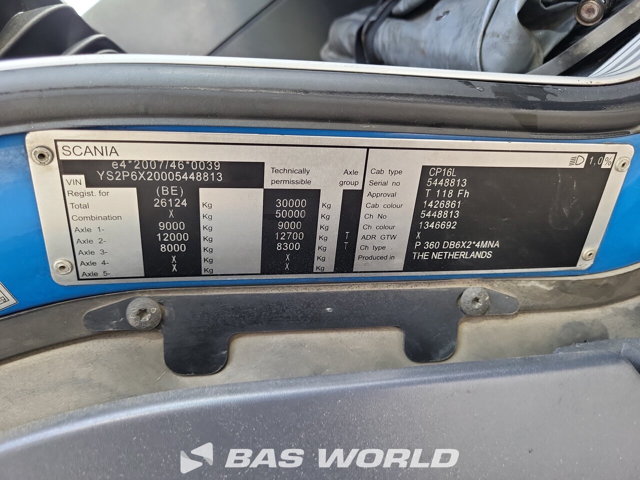 Other : Scania P360 hooklift truck