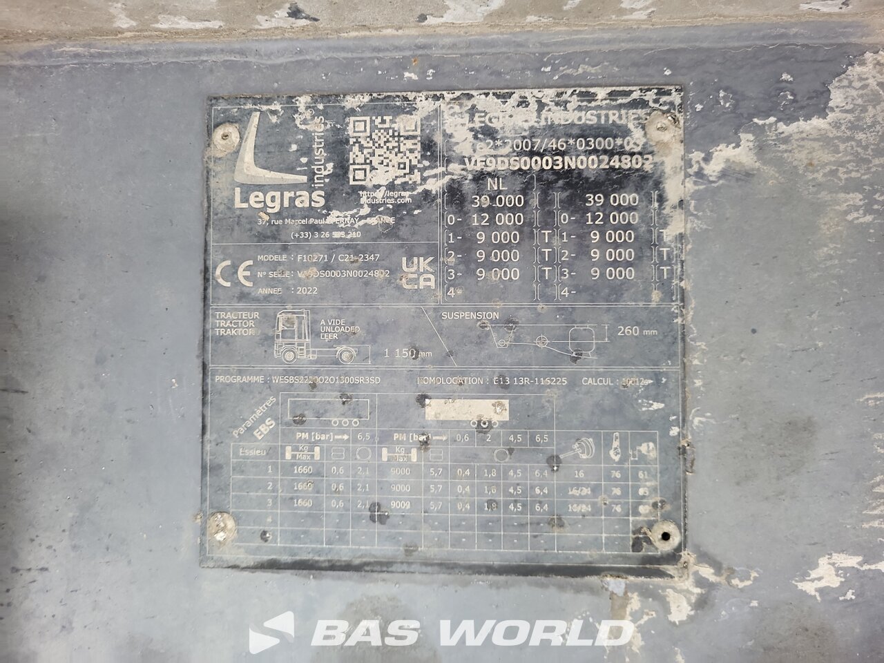 Other : Legras Walking floor