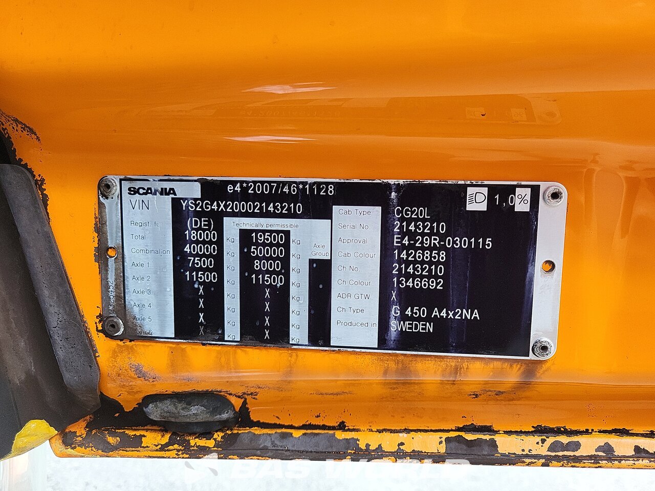 Other : Scania G450 Влекач